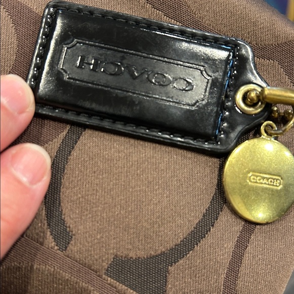 Coach Shoulder Bag in black and brown - Picture 4 of 6